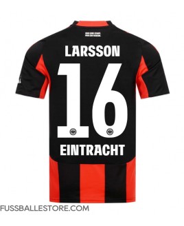 Günstige Eintracht Frankfurt Hugo Larsson #16 Heimtrikot 2025-26 Kurzarm